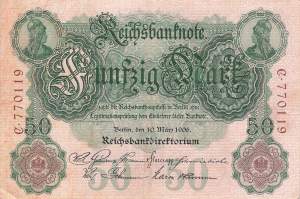 50 Mark 1906 Ro25a I/C